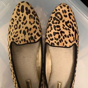 Birdies Leopard Print Loafer